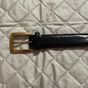 Burundi calf leather belt